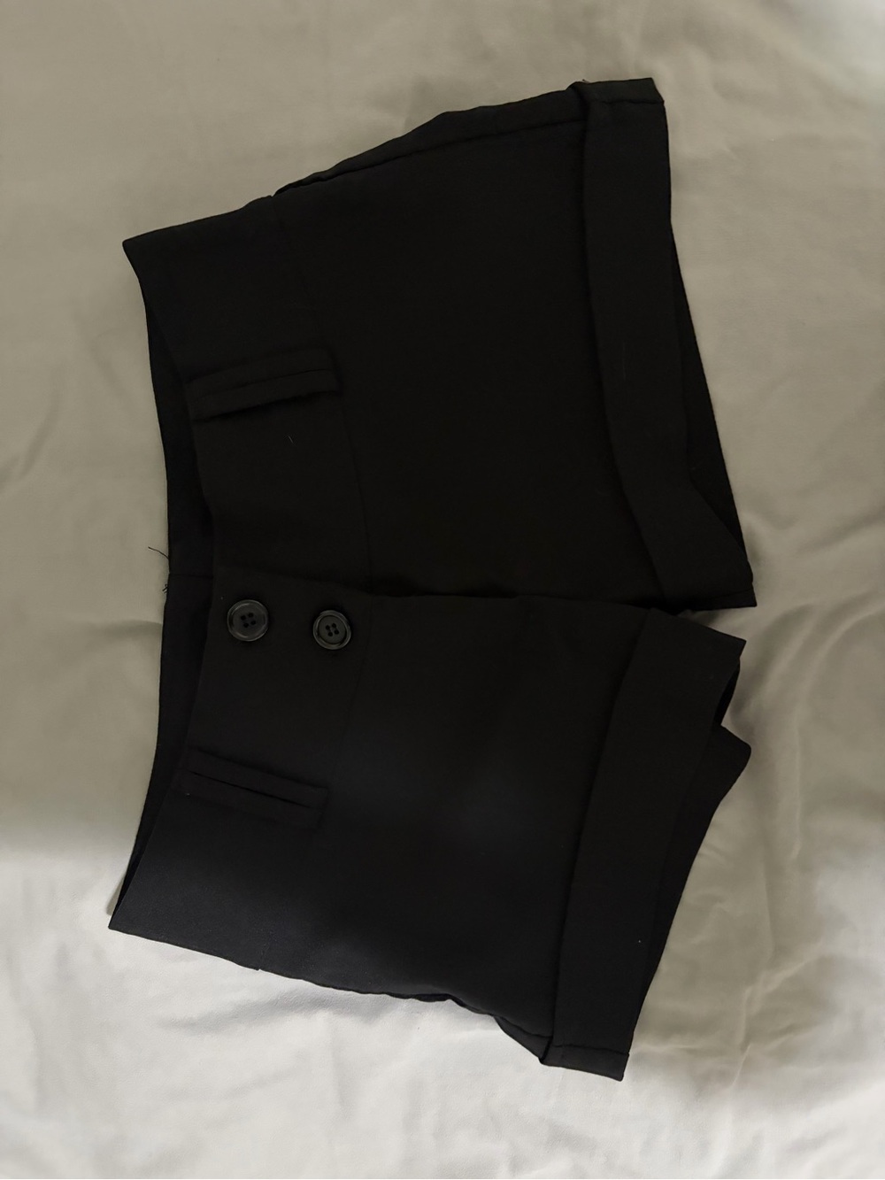 Deb Black High-Rise Dress Shorts